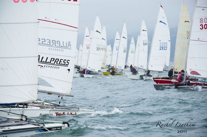 Race Start - 2011 Nationals - 2012 Mitre 10 Mega NZ Paper Tiger National Championships © Rachel Leatham